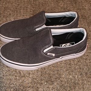 Vans Grey size 8.5 women’s